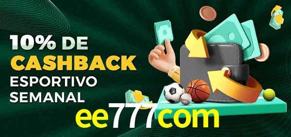 10% de bônus de cashback na ee777com